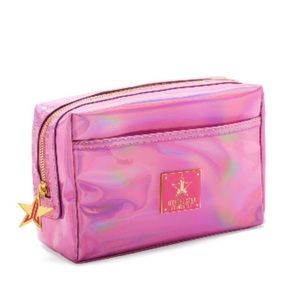 Jeffree Star Pink Holographic Cosmetic Bag